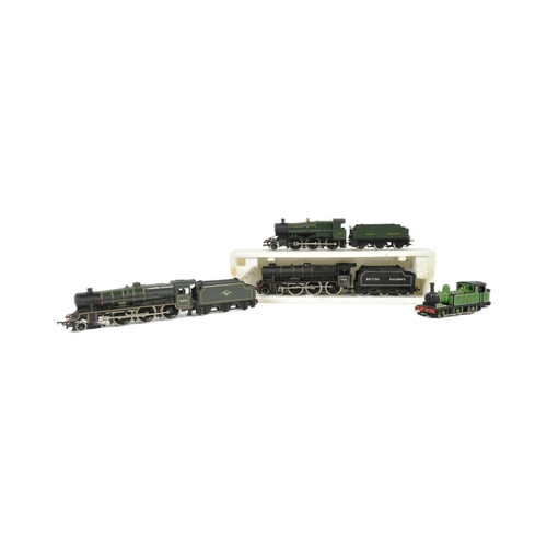 376 - Model Railway - collection of x4 Mainline Railways OO gauge model railway trainset locomotive engine... 