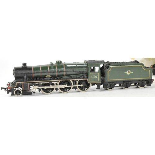 376 - Model Railway - collection of x4 Mainline Railways OO gauge model railway trainset locomotive engine... 