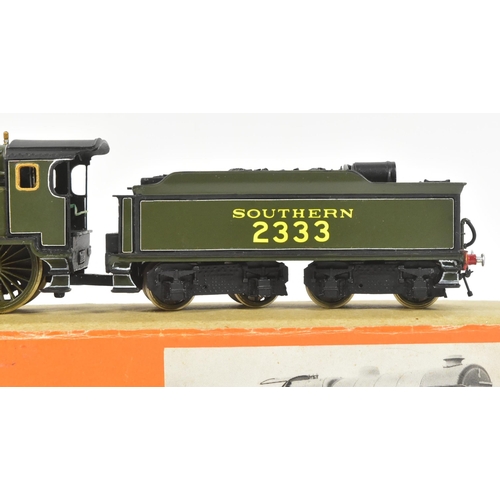 42 - Model Railway - a kit built Nu-Cast OO gauge model railway trainset locomotive engine Southern Railw... 