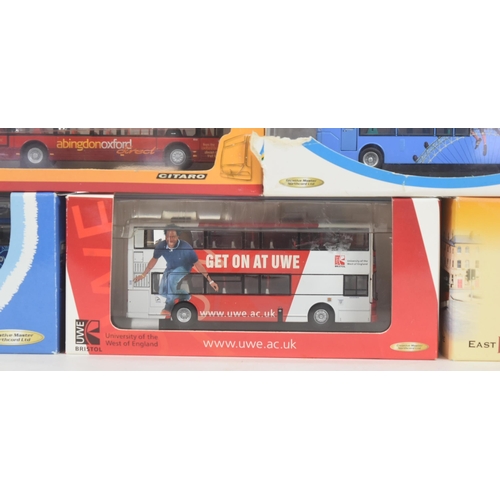 55 - Diecast - a collection of x5 Creative Master Northcord 1/76 scale diecast model buses. Assorted comp... 