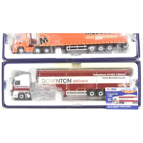 61 - Diecast - x2 original Corgi Hauliers of Renown 1/50 scale boxed diecast model trucks / lorries compr... 