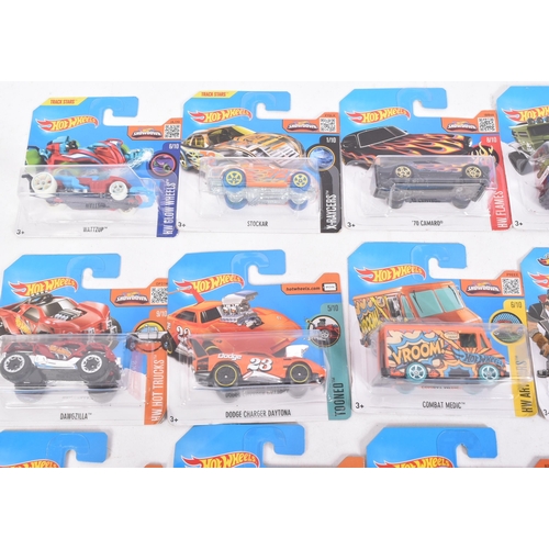 62 - Hot Wheels - Mattel - a collection of x20 assorted 2010s Mattel made HotWheels carded diecast models... 