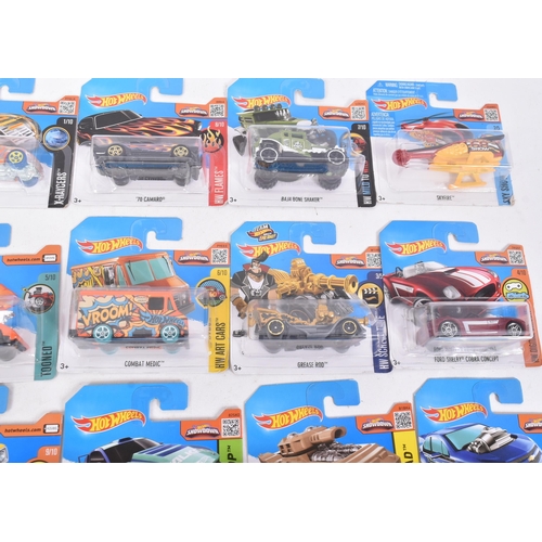 62 - Hot Wheels - Mattel - a collection of x20 assorted 2010s Mattel made HotWheels carded diecast models... 