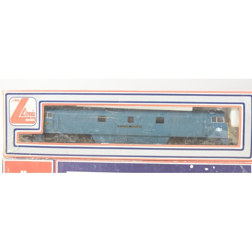 64 - Model Railway - a collection of x4 Lima made OO gauge model railway trainset locomotive engines comp... 