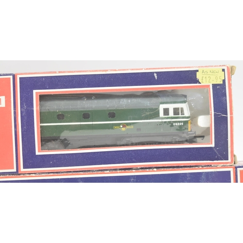 64 - Model Railway - a collection of x4 Lima made OO gauge model railway trainset locomotive engines comp... 