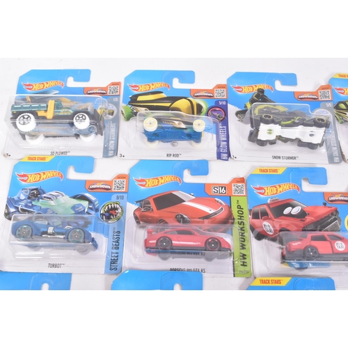 74 - Hot Wheels - Mattel - a collection of x20 assorted 2010s Mattel made HotWheels carded diecast models... 