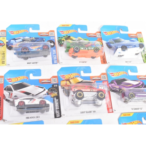 74 - Hot Wheels - Mattel - a collection of x20 assorted 2010s Mattel made HotWheels carded diecast models... 