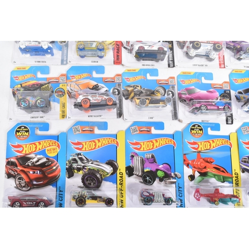 74 - Hot Wheels - Mattel - a collection of x20 assorted 2010s Mattel made HotWheels carded diecast models... 