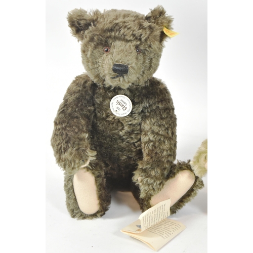 77 - Teddy Bears - a collection of x3 German Steiff made soft toy teddy bears comprising 654466 Spring Be... 