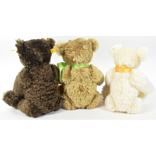 77 - Teddy Bears - a collection of x3 German Steiff made soft toy teddy bears comprising 654466 Spring Be... 