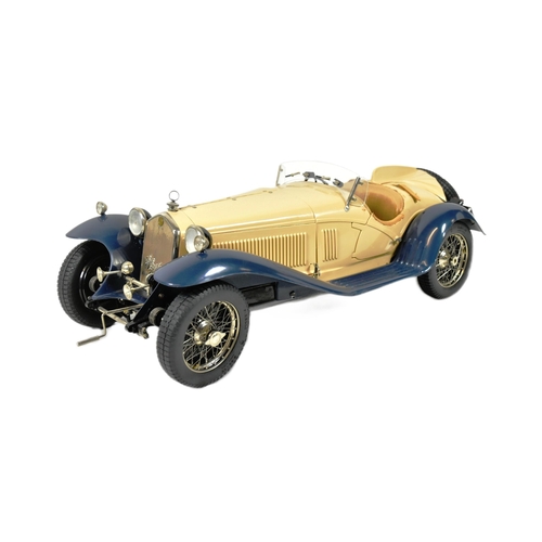 8 - Model Kit - a 1/8 scale kit built Pocher Torino (Italian) scratch built plastic model of a 1932 Alfa... 