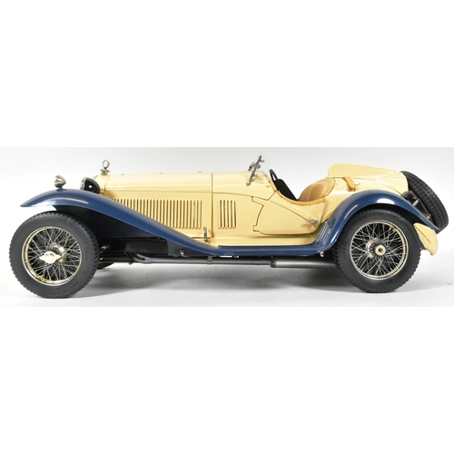 8 - Model Kit - a 1/8 scale kit built Pocher Torino (Italian) scratch built plastic model of a 1932 Alfa... 