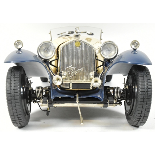 8 - Model Kit - a 1/8 scale kit built Pocher Torino (Italian) scratch built plastic model of a 1932 Alfa... 