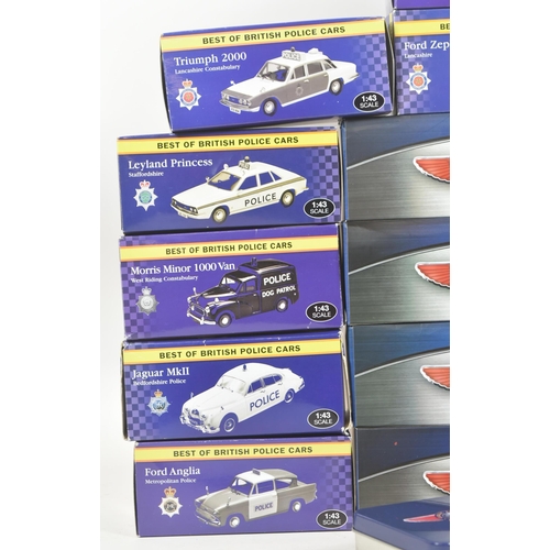 83 - Diecast - a collection of Atlas Edition boxed diecast models comprising Classic Coaches, British Pol... 