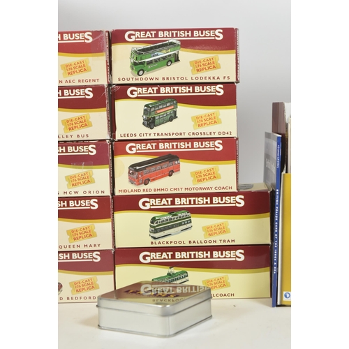 83 - Diecast - a collection of Atlas Edition boxed diecast models comprising Classic Coaches, British Pol... 