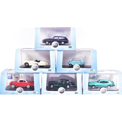 84 - Diecast - a collection of x15 original 1/76 scale Oxford Diecast model cars to include; Morris 6 MS,... 