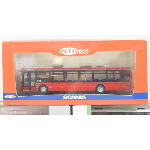 85 - Diecast - a collection of x5 Creative Master Northcord 1/76 scale diecast model buses. Assorted comp... 