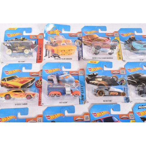 88 - Hot Wheels - Mattel - a collection of x20 assorted 2010s Mattel made HotWheels carded diecast models... 