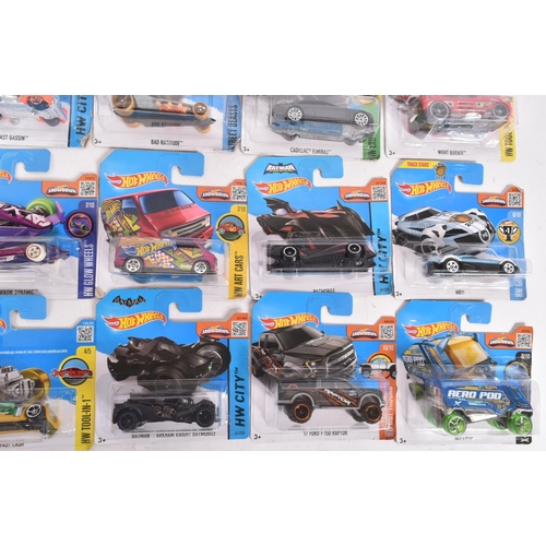 88 - Hot Wheels - Mattel - a collection of x20 assorted 2010s Mattel made HotWheels carded diecast models... 