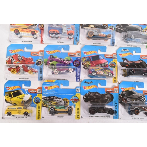 88 - Hot Wheels - Mattel - a collection of x20 assorted 2010s Mattel made HotWheels carded diecast models... 