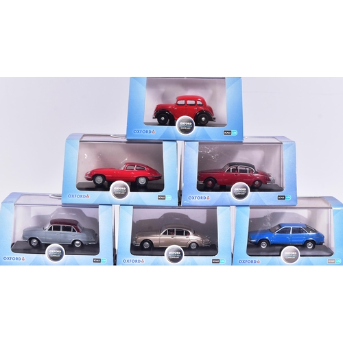 9 - Diecast - a collection of x15 original 1/76 scale Oxford Diecast model cars to include; Series II Ja... 