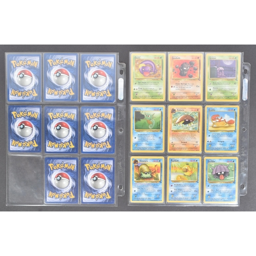 417 - Pokemon Trading Card Game - a very near complete set of 62/62 WOTC Wizards of the Coast Fossil Set t... 