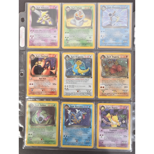 418 - Pokemon Trading Card Game - a complete set of 83/82 WOTC Wizards of the Coast Team Rocket Set to inc... 