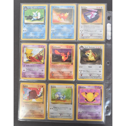 418 - Pokemon Trading Card Game - a complete set of 83/82 WOTC Wizards of the Coast Team Rocket Set to inc... 