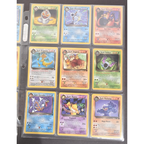 418 - Pokemon Trading Card Game - a complete set of 83/82 WOTC Wizards of the Coast Team Rocket Set to inc... 