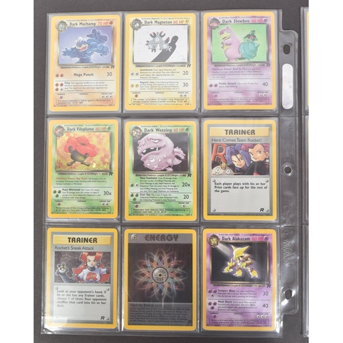 418 - Pokemon Trading Card Game - a complete set of 83/82 WOTC Wizards of the Coast Team Rocket Set to inc... 