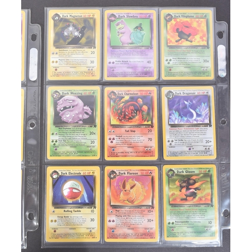 418 - Pokemon Trading Card Game - a complete set of 83/82 WOTC Wizards of the Coast Team Rocket Set to inc... 