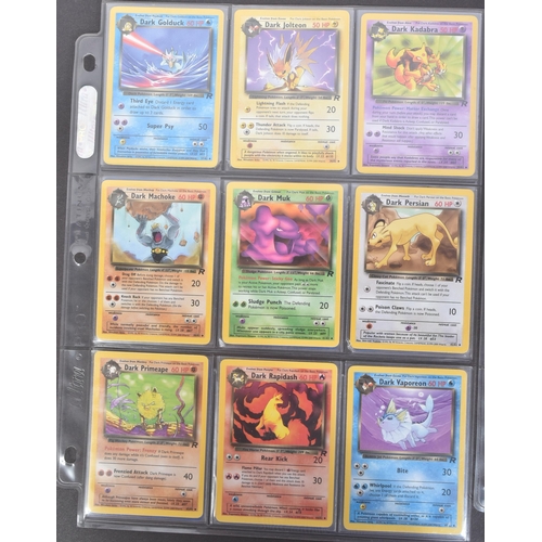 418 - Pokemon Trading Card Game - a complete set of 83/82 WOTC Wizards of the Coast Team Rocket Set to inc... 