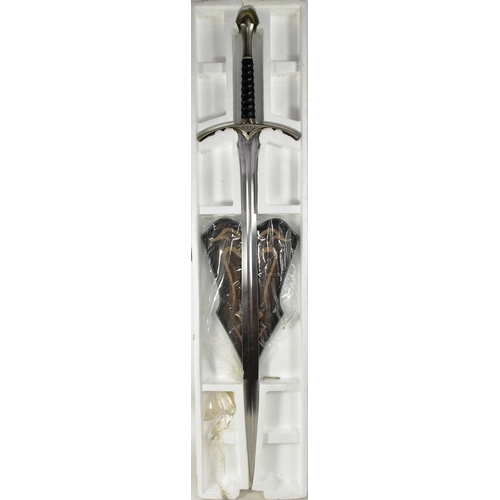 420 - Lord of the Rings - a replica United Cutlery made LOTR Lord of the Rings Glamdring sword of Gandalf ... 