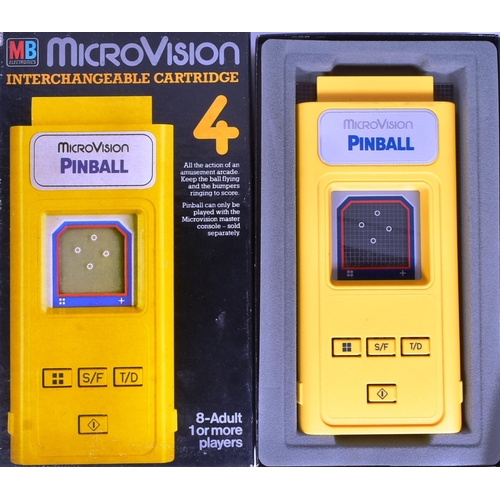 426 - Retro Toys - a collection of assorted vintage MB Electronics Micro Vision handheld video game consol... 