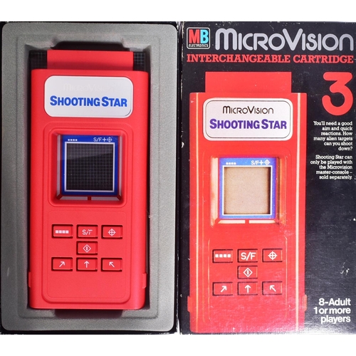 426 - Retro Toys - a collection of assorted vintage MB Electronics Micro Vision handheld video game consol... 