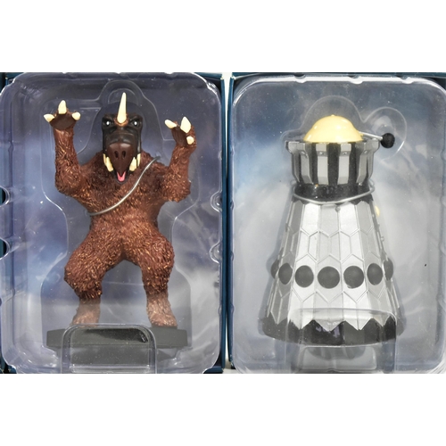 427 - Doctor Who - Eaglemoss - a collection of x7 boxed Eagle Moss made diecast metal Dr Who figures. Incl... 