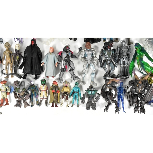 435 - Action Figures - a collection of assorted sci-fi and gaming action figures to include: Crysis II fig... 