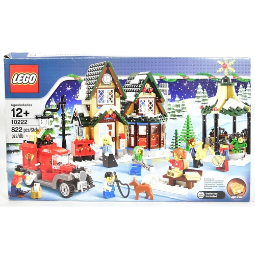 440 - Lego - an original Lego set No. 10222 Winter Village Post Office with box, minifigures and instructi... 