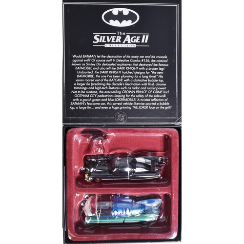 456 - Batman - a collection of x3 Corgi made DC Universe Batman diecast models comprising; The Bronze Age,... 