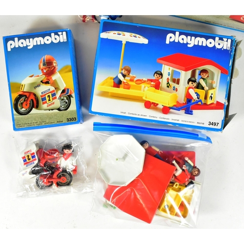 462 - Playmobil - a collection of x6 vintage 1990s Playmobil playsets comprising; 3733 Western Indians Ind... 