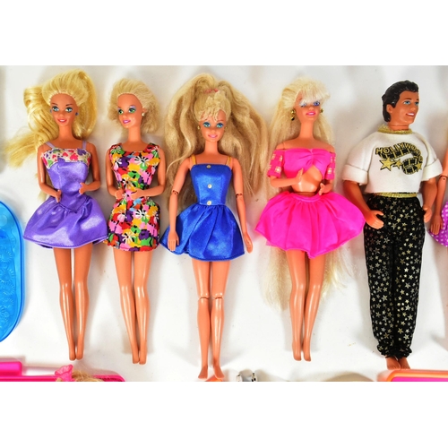 469 - Barbie - a collection of vintage 1990s Mattel Barbie dolls comprising; Bubble Fairy, Ballerina, Slum... 