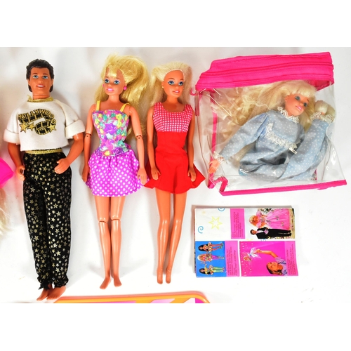 469 - Barbie - a collection of vintage 1990s Mattel Barbie dolls comprising; Bubble Fairy, Ballerina, Slum... 