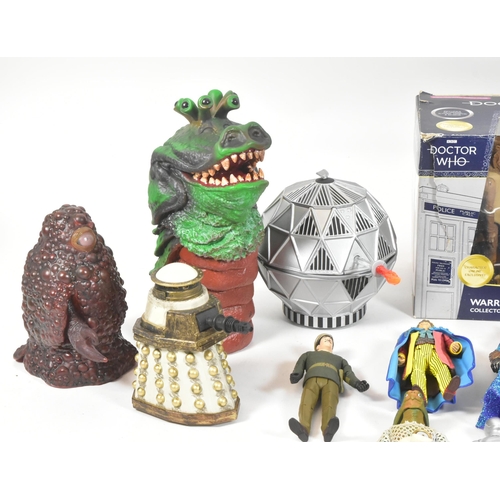 474 - Doctor Who - Character Options - a collection of 'Classic Who' action figures / playset accessories ... 