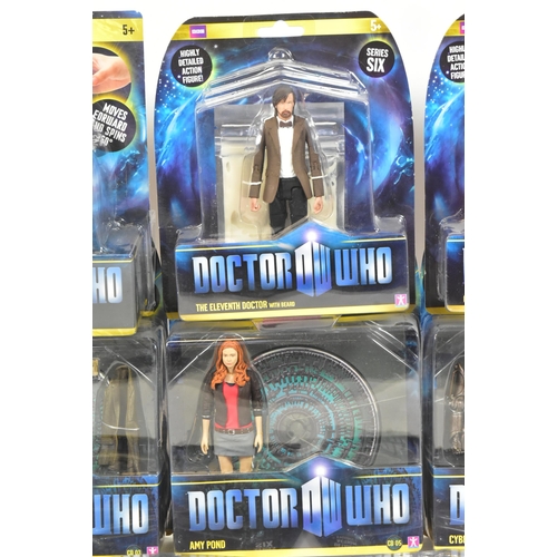 486 - Doctor Who - Character Options - a collection of x10 carded Dr Who action figures by Character. Incl... 