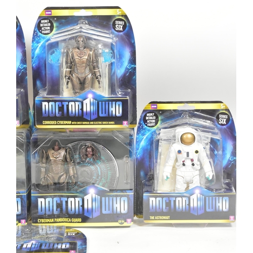 486 - Doctor Who - Character Options - a collection of x10 carded Dr Who action figures by Character. Incl... 