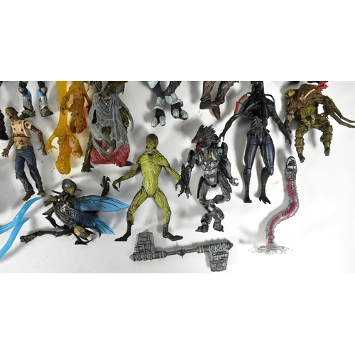 490 - Action Figures - a collection of assorted action figures, from various franchises and makers to incl... 