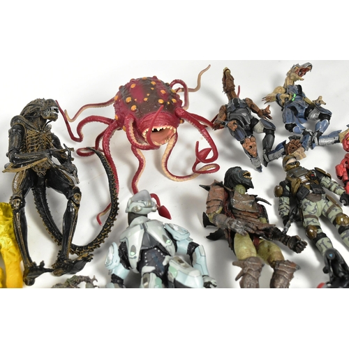 490 - Action Figures - a collection of assorted action figures, from various franchises and makers to incl... 