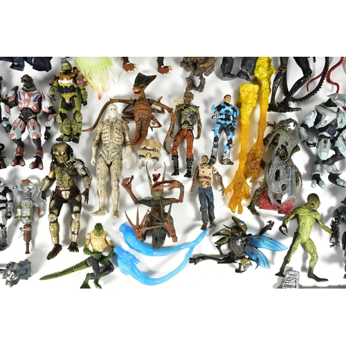 490 - Action Figures - a collection of assorted action figures, from various franchises and makers to incl... 