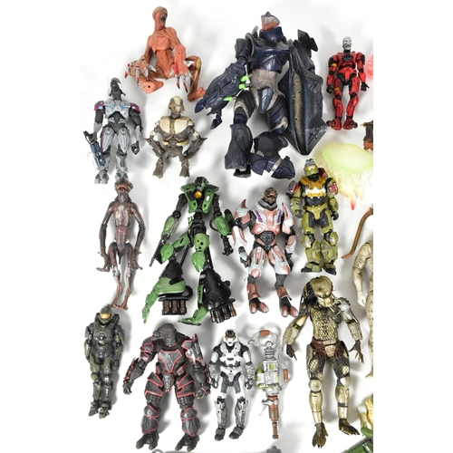 490 - Action Figures - a collection of assorted action figures, from various franchises and makers to incl... 