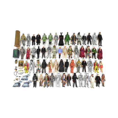 495 - Doctor Who - Character Options - a large collection of 'Classic Who' action figures and accessories ... 